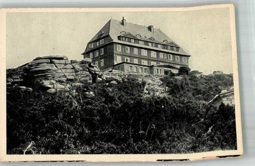 Reifträgerbaude Foto AK Gasthaus Riesengebirge