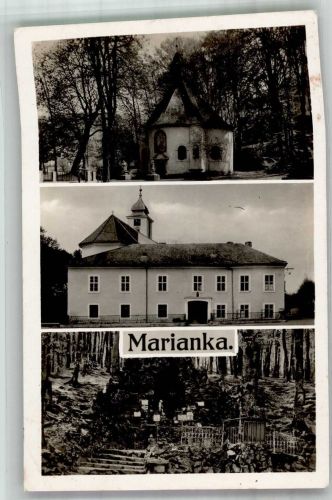 Bratislava Pozsony Foto AK Marianka Kirche