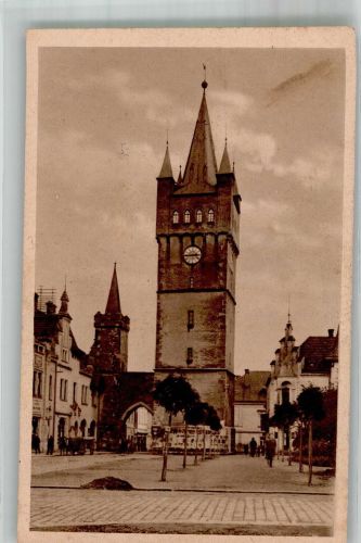 Vysoke Myto Hohenmauth 1929 Foto AK Prager Tor