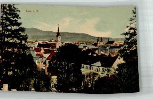 4020 Linz 1912 Foto AK