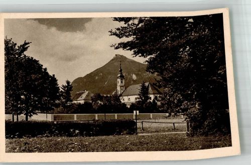 83080 W8203 Oberaudorf 1935 Foto AK Reisach am Inn Kirche Karmelitenkloster