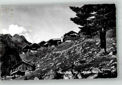 6450 Sölden Foto AK Gasthaus Kleblalm