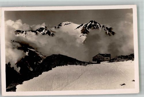 Hildesheimer Hütte 1930 Winter Hüttenstempel