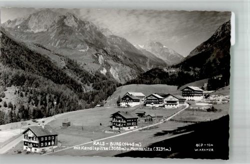 9981 Burg 1964 Foto AK Kendlspitze Muntanitz