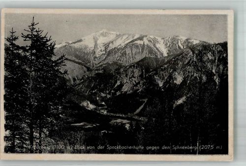Josef Speckbacher Hütte 1941 Foto AK Feldpost WK II Heereswaffenmess-Stelle Hüttenstempel