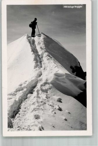 6580 St. Anton am Arlberg Winter Bergsteiger Valluga Vorgipfel