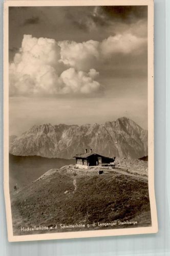 5700 Schmittenhöhe Zell am See 1960 Foto AK Gasthaus Berghütte Hochzeller Hütte