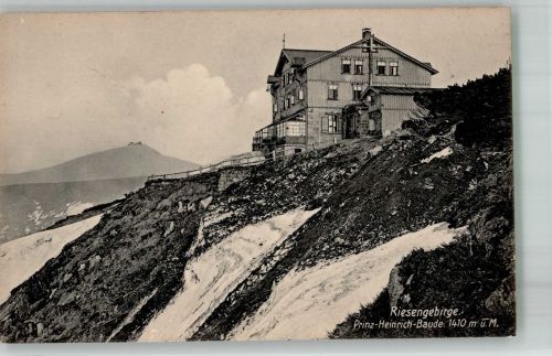 Prinz Heinrich Baude Foto AK Gasthaus