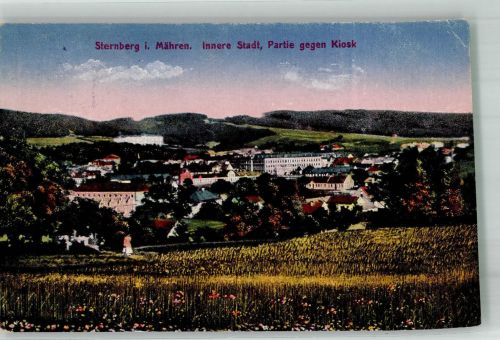 Sternberk Sternberg 1919 Foto AK