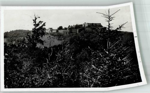 Tyn nad Becvou Thein 1940 Foto AK Burg Helstyn Scan verzogen
