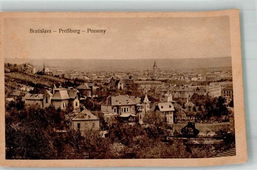 Bratislava Pozsony Foto AK