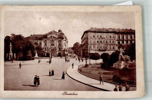 Bratislava Pozsony 1924 Foto AK