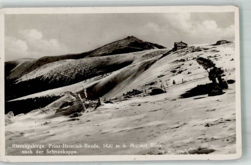 Prinz Heinrich Baude Winter Hüttenstempel
