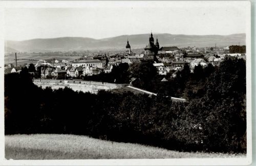 Hranice nad Morave Mährisch Weißkirchen 1939 Foto AK Feldpost WK II Deutsche Dienstpost