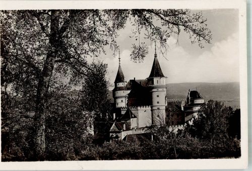 Prievidza Priwitz 1946 Foto AK Bojnice Schloss