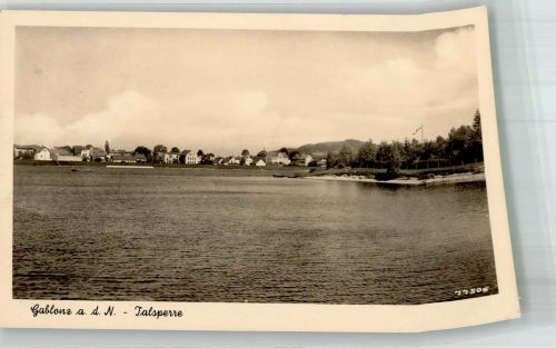 Jablonec n. Nisou Gablonz Neiße 1942 Foto AK Talsperre