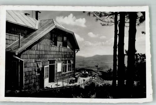 Javornik Jauernig Foto AK Gasthaus Hüttenstempel