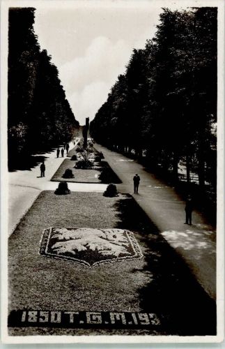 Olomouc Olmütz 1940 Foto AK Denkmal Smetanapark