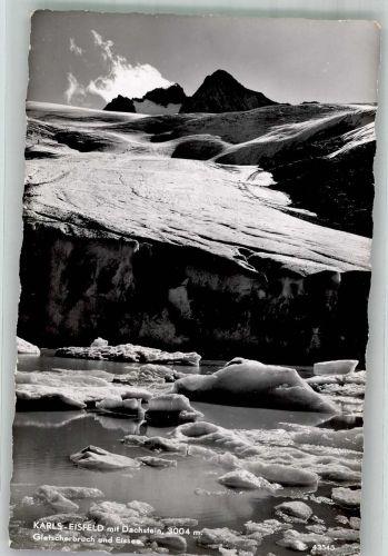 Dachstein Gebirge Winter Karls-Eisfeld Gletscherbruch