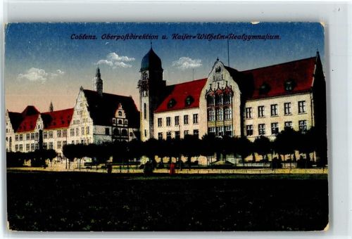Koblenz Oberpostdirektion, Kaiser-Wilhelm-Realgymnasium