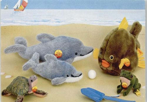 2002 Steiff Ak Tiere Spielzeug