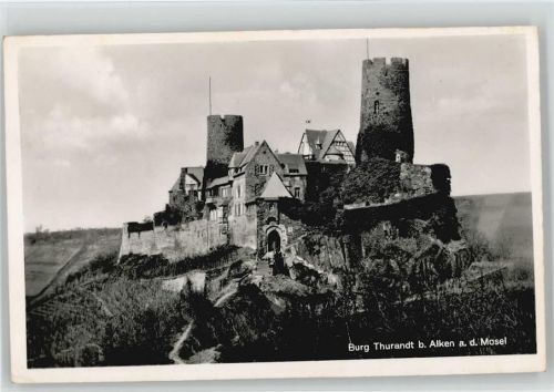 56283 W5401 Alken , Mosel - Burg Thurandt