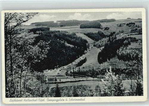 53940 W5374 Hellenthal , Eifel - Campingplatz Schwimmbad