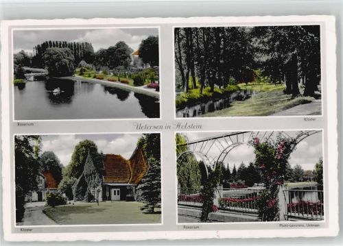 25436 W2082 Uetersen - Rosarium Kloster