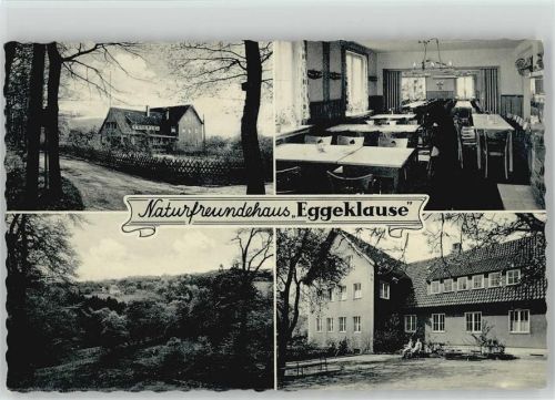 58300 W5802 Wengern , Ruhr - Naturfreundehaus "Eggeklause"