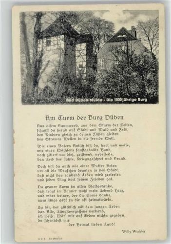 04849 O7282 Bad Düben - 1000jährige Burg