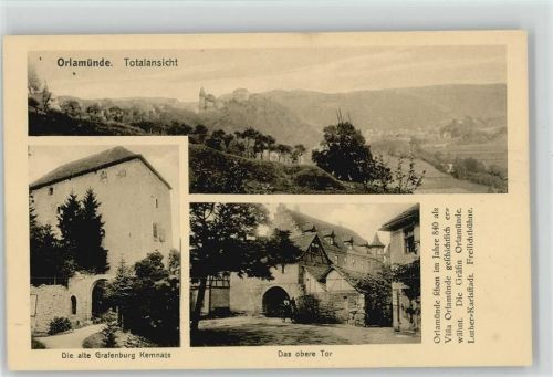 Orlamünde Grafenburg Kemnate Oberes Tor