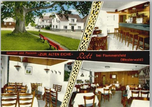 57632 W5232 Rott , Westerw - Gasthof Pension "Zur alten Eiche"