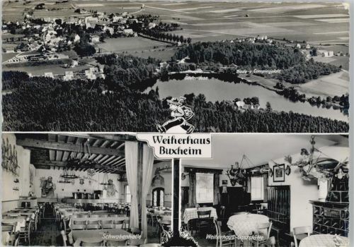 87740 W8941 Buxheim b Memmingen - Seegaststätte "Weiherhaus"