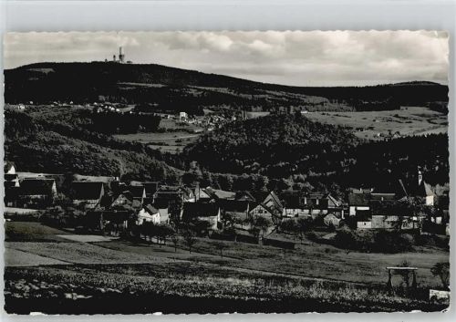 61389 W6384 Oberreifenberg , Taunus 1965 - Foto AK Teilansicht
