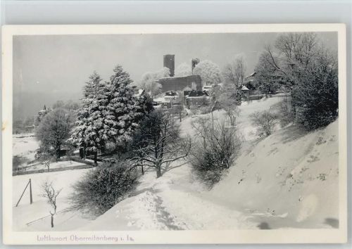 61389 W6384 Oberreifenberg , Taunus 1955 - Winterlandschaft Foto AK