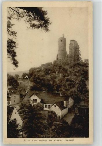 66459 W6654 Kirkel - Ruine