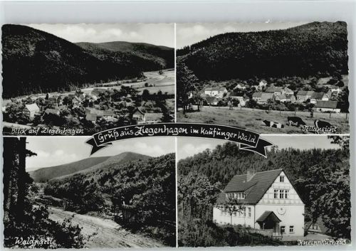 37213 W3430 Ziegenhagen , Kr Witzenhausen - Mehrfachaufnahme