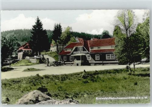 79859 W7826 Blasiwald - Gasthaus "Eisenbreche" Pension Haus "Streck"
