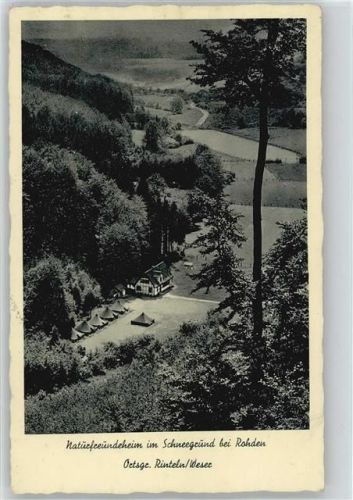 31840 W3253 Rohden - Naturfreundeheim Schneegrund