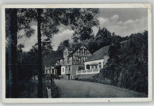 51570 W5227 Schladern , Sieg - Gasthaus Sommerfrische Grothues Haus Mühlenbach