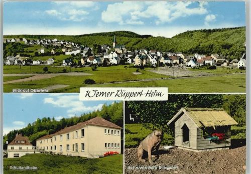 57641 W5231 Oberlahr , Westerw 1976 - Werner Ruppert Schullandheim Innenansichten