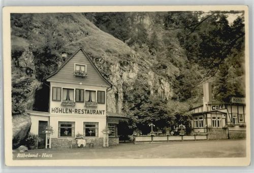 38875 O3725 Rübeland - Höhlen-Restaurant