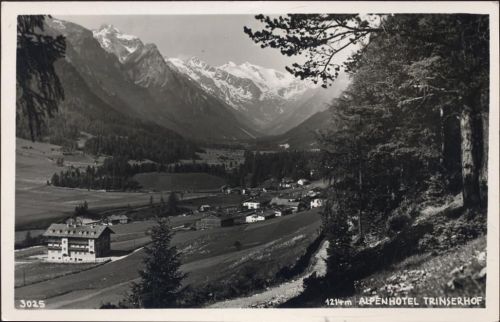 1942 - Steinbach, Alpenhotel Trinserhof, Österreich,Much Heiß Nachf. AKU1