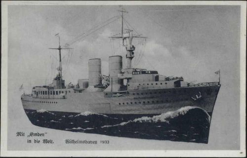 MS Emden,Heinrich Thomas Kreuzer Emden um 1935