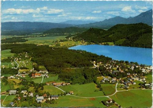 Seelach 1980 - Seelach: Am Klopeiner See, mit St. Kanzian,Franz Schilcher AKU1