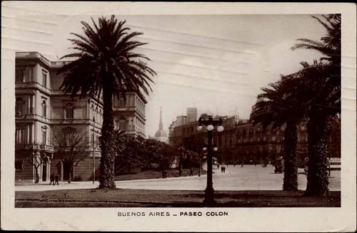 1930 Buenos Aires: Paseo Colon AKU1