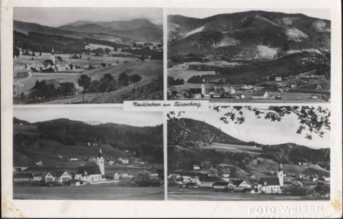 um 1950/60 - Neukirchen am Teisenberg, Österreich, 4 Ansichten AKU1