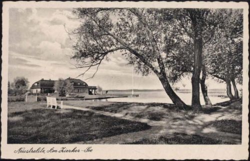 17235 O2080 Neustrelitz um 1942 - Neustrelitz, am Zierker See,Trinks & Co