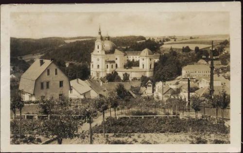 1952 Krtiny, Ansicht, Tschechoslowakai