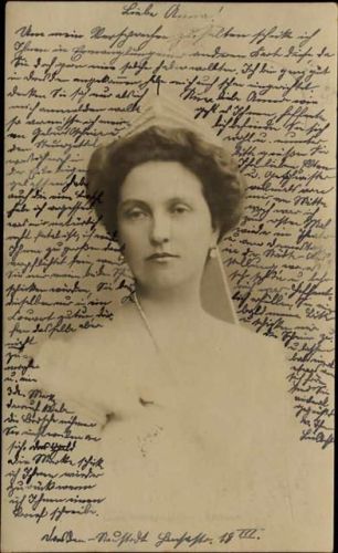 Kronprinzessin Louise von Sachsen Adel Sa. Mein. 1903